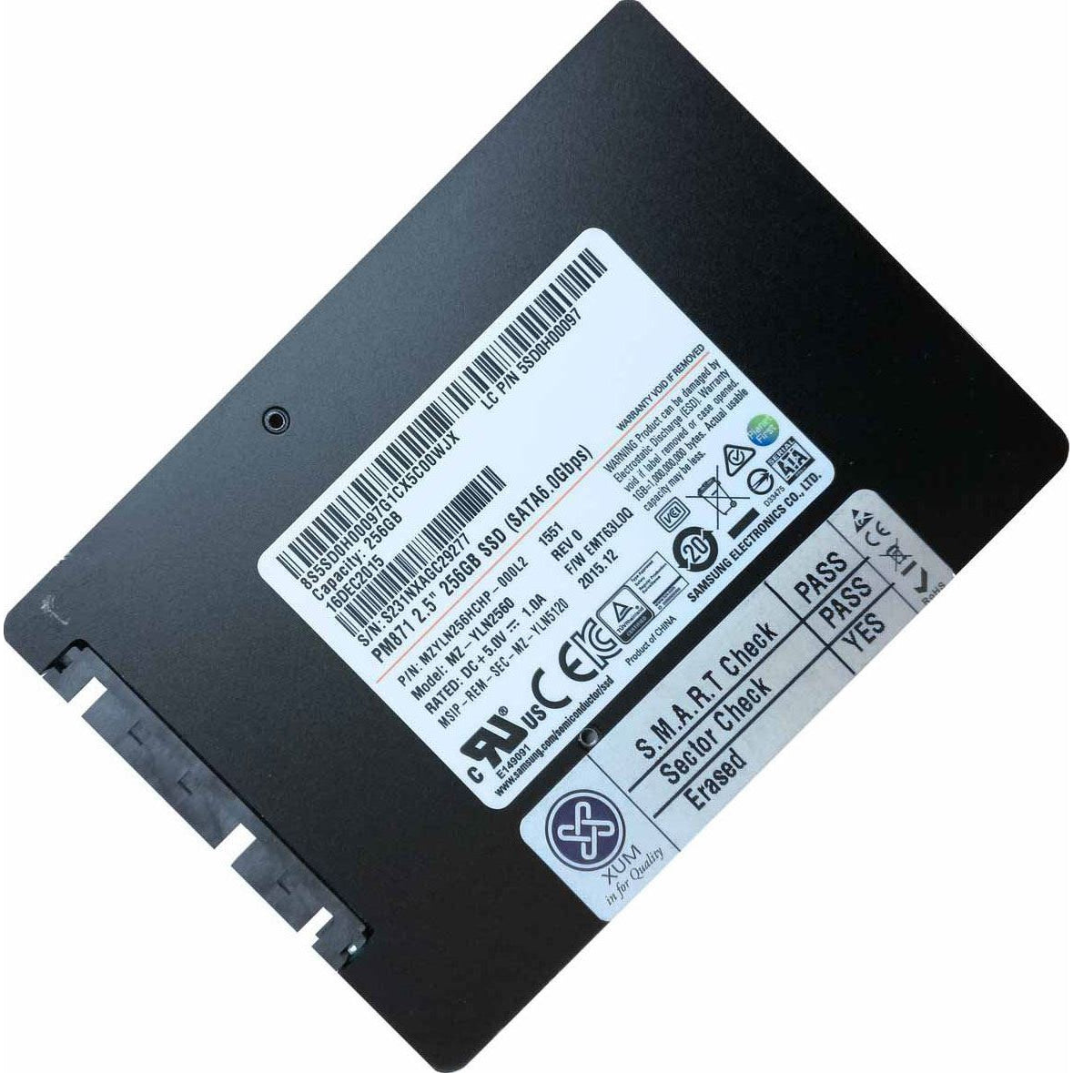 XUM SSD 256GB SATA III 2.5 Internal Solid State Drive SSD