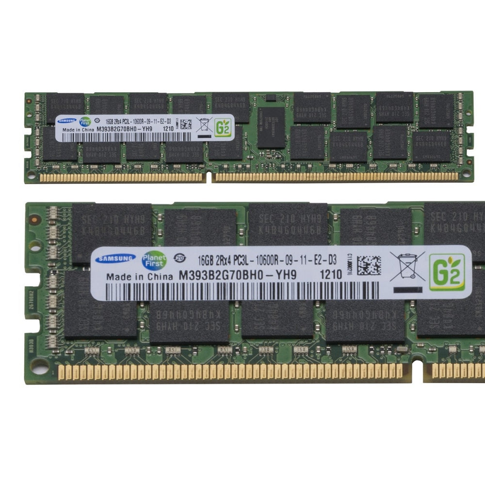 Samsung 16GB (1x16GB) 2Rx4 PC3L-10600R DDR3-1333MHZ REG ECC RAM