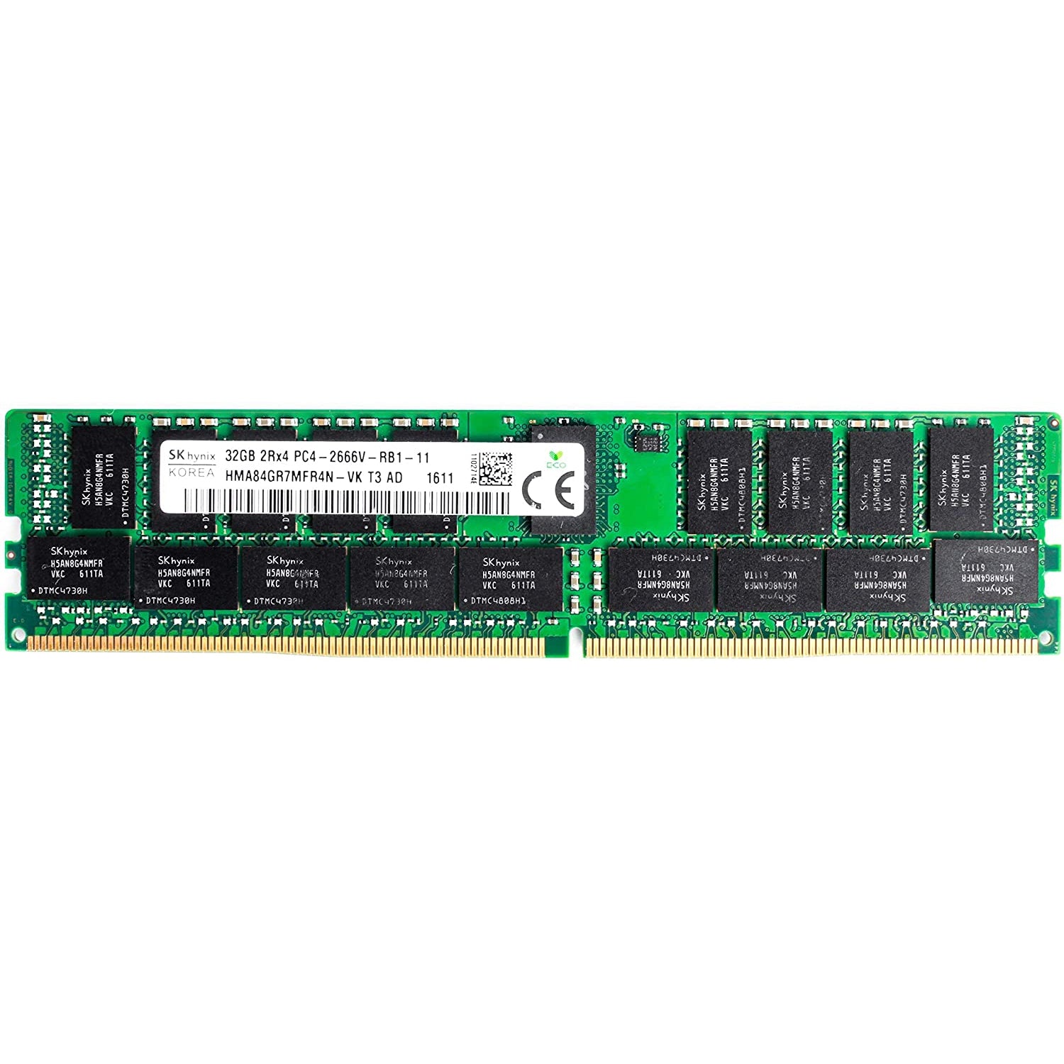 64B(32G×2枚) PC4-2666V-RB2-11 メモリー 54 SK Hynix 32GB 2Rx4 PC4-2666V-RB2-11 DDR4 Registered ECC RAM Server