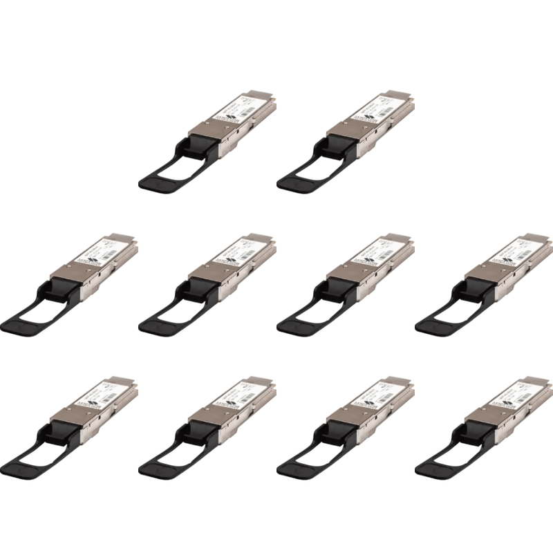 10 x Sandstone Technologies QSFP-40G-SR4-ST 850nm MM 150m Transceiver (Refurbished)