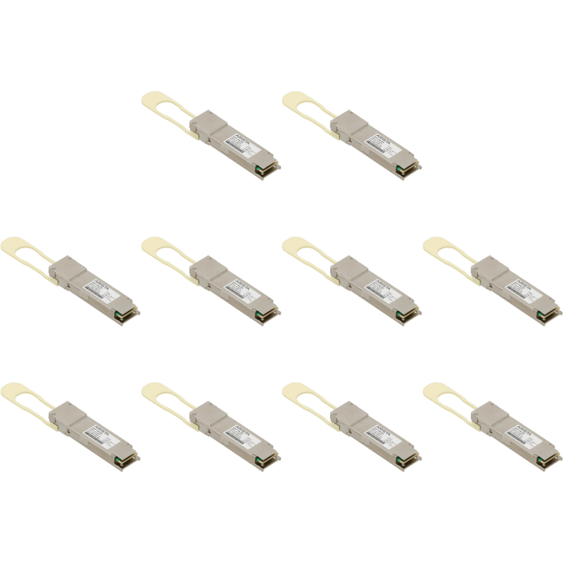 10 x Arista XVR-10067-20 QSFP-100G-SR4 850nm 4x QSFP Transceiver (New)