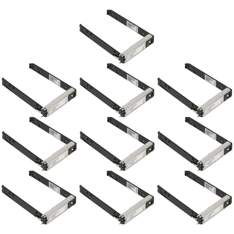 10 x Dell EqualLogic 80104-03  3.5 Inch SAS/SATA Hot-Swap Drive Tray (Refurbished)