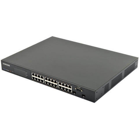 Samsung Ubigate IES4024GP — 24-Port PoE Managed Switch (Grade B)