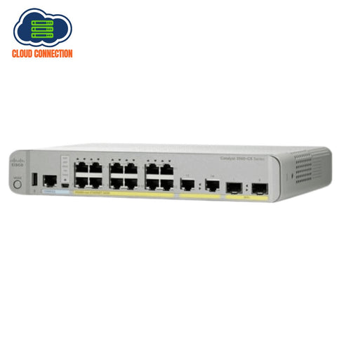 Cisco WS-C3560CX-12PD-S | 12-Port Gigabit PoE+ | 2x 10G SFP+ Uplinks | Layer 3 Switch (New)