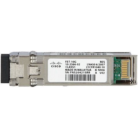 Cisco 10-2566-02 FET-10G — 10G SFP Transceiver Module (Refurbished)