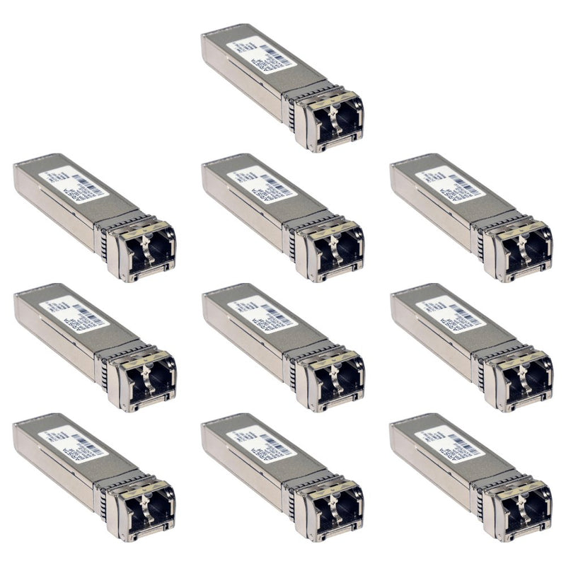 Arista SFP-10G-SR — 10G SFP+ Transceiver, 850nm Multimode (Pack of 10) (Refurbished)