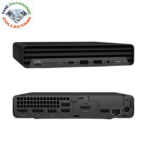 HP ProDesk 400 G6 | Core i5-10500T | 16GB DDR4 | 256GB SSD | Windows 11 Pro Mini Desktop (Grade A+)