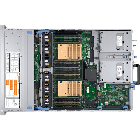 Dell PowerEdge R740: 2 x Intel Xeon Gold 6140 18-Core, 256GB DDR4, 4 x 1.2TB SAS, 2U Rack Server (Grade A)
