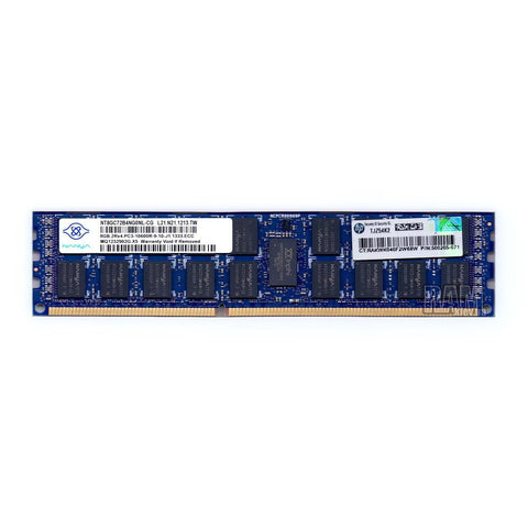 Samsung Nanya 8GB 2Rx4 PC3-10600R DDR3 ECC Registered — Server Memory (Grade B)