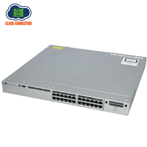 Cisco WS-C3850-24T-S — 24-Port Gigabit Stackable Switch (Grade A)
