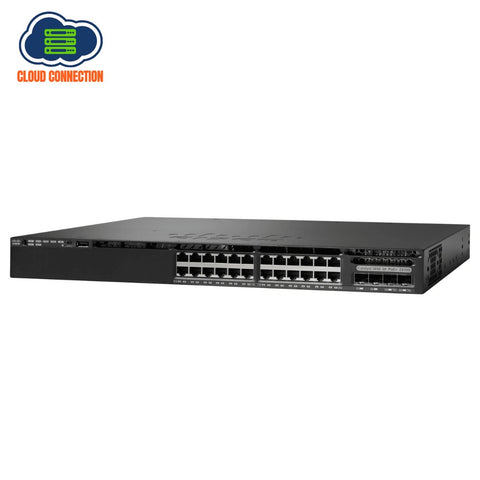 Cisco WS-C3650-24TD-L — 24-Port Gigabit + 2 x 10G SFP+ Switch (Refurbished)