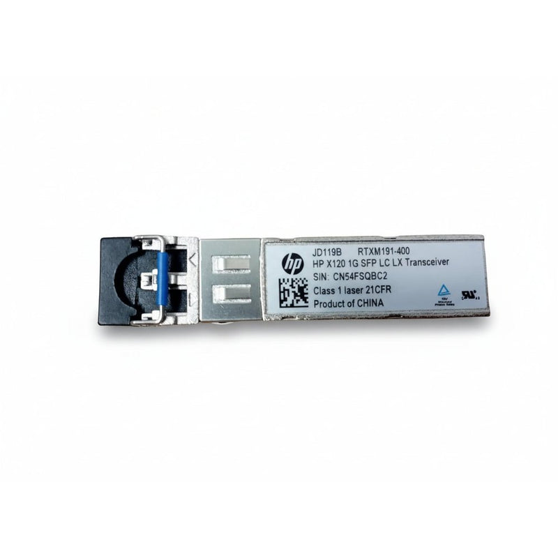 HP X120 1G SFP LC LX Transceiver — JD119B (Grade B)