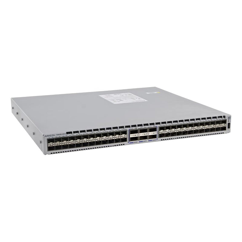 Arista DCS-7280SR-48C6 | 48x 10GbE SFP+ | 6x 100GbE QSFP100 | 1U Data Center Switch (New)