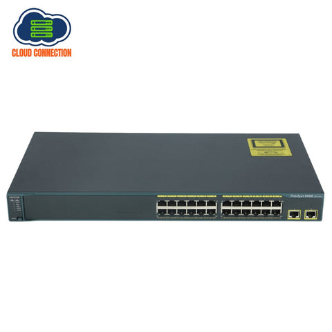 Cisco WS-C2960-24TT-L — 24-Port Fast Ethernet Switch (Refurbished)