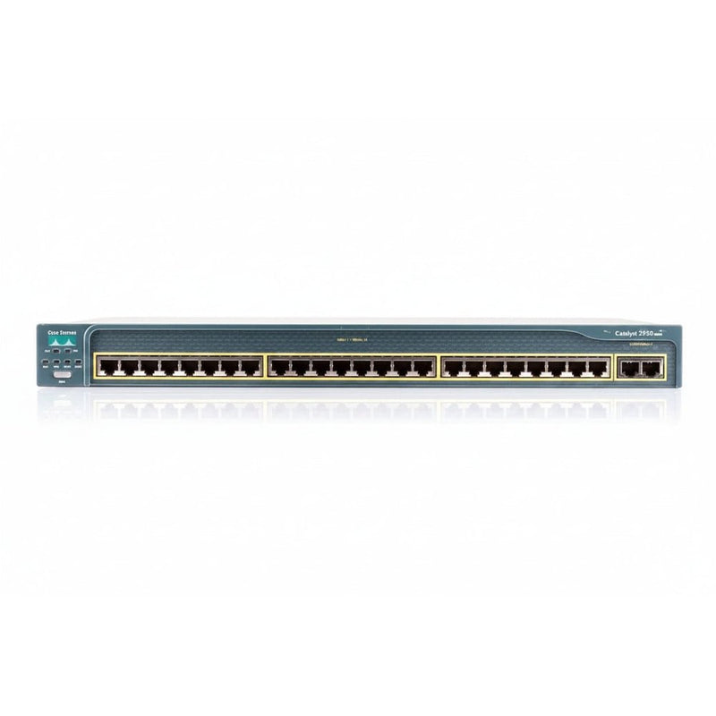 Cisco WS-C2950T-24 — Managed Network Switch (Refurbished)