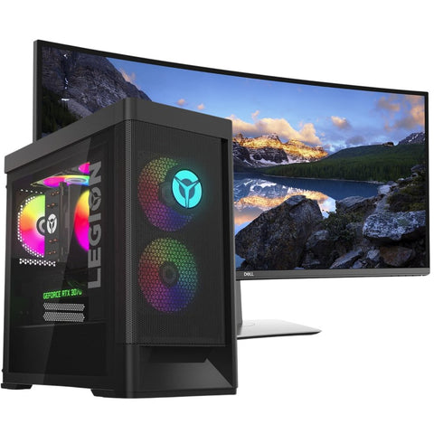 Lenovo Legion T5 | Core i7-12700 | 32GB DDR5 | 1TB SSD + RTX 3070 | 34" Monitor | Windows 11 Pro (Grade A)