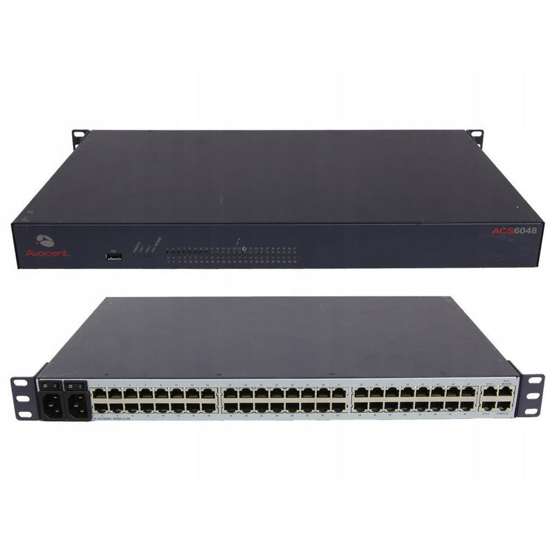 Avocent ACS 6048 — 48-Port Console Server (Used)