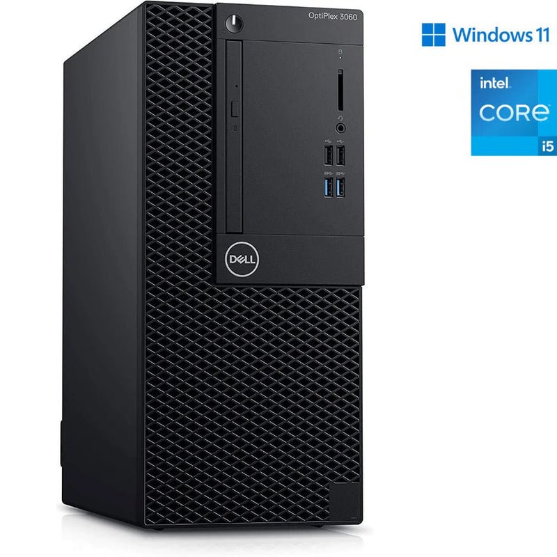 Dell OptiPlex 3060 MT | Core i5-8500 | 8GB DDR4 | 1TB HDD | Windows 11 Pro (Refurbished)