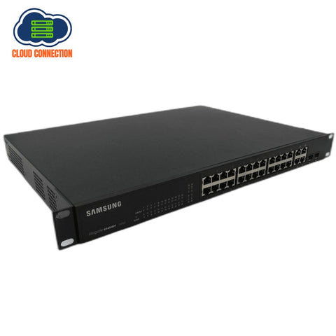Samsung UbiGate IES4028FP — 24-Port PoE Managed Switch (Refurbished)