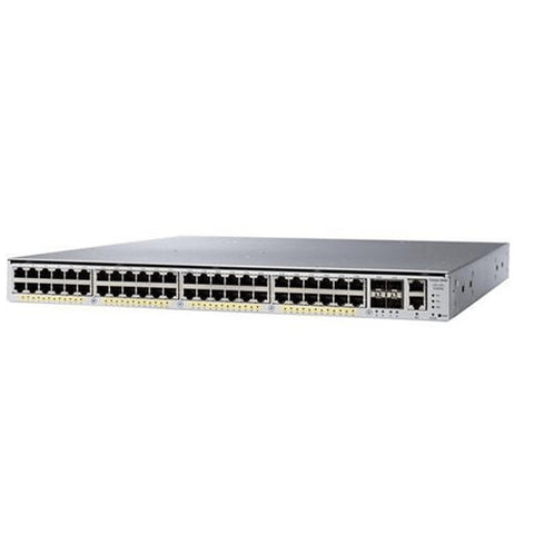 Cisco WS-C4948E | 48x 10/100/1000 | 4x SFP | Layer 2/3 | 1RU Rack Switch (New)