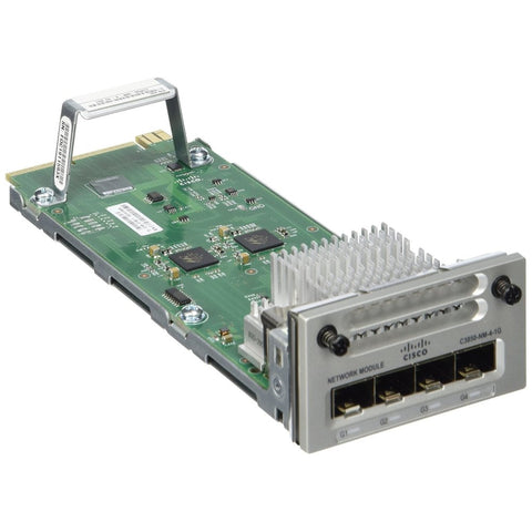 Cisco C3850-NM-4-1G — 4x 1G SFP Uplink Network Module (New)