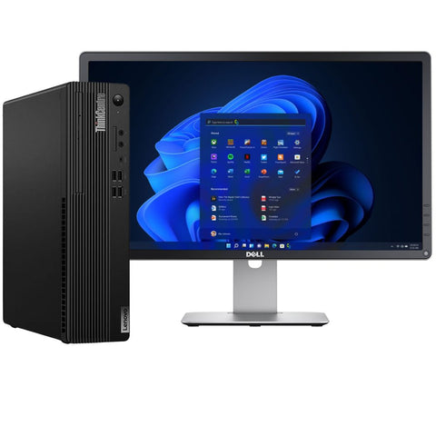 Lenovo ThinkCentre M80s Gen 3 | Core i5-12400 | 8GB RAM | 512GB SSD | 23" Monitor | Windows 11 Pro (Grade A)