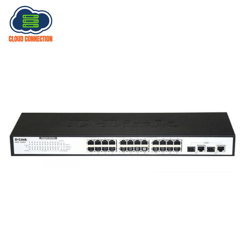 D-Link DES-1026G — 24-Port 10/100 Ethernet Switch (Grade B)
