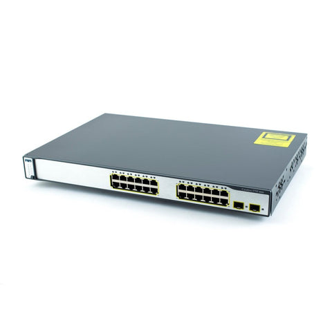 Cisco WS-C3750-24TS-S — 24-Port Managed Switch (Used)