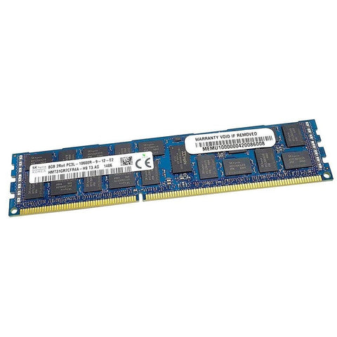SK Hynix 8GB 2Rx4 PC3L-10600R DDR3L ECC Registered — Server RAM (Grade B)