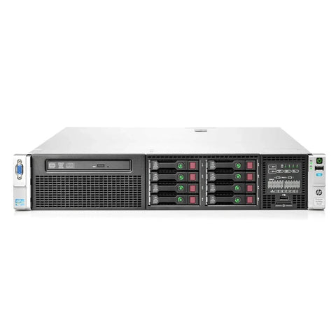 HP ProLiant DL380p Gen8: 2x Xeon E5-2609, 64GB DDR3, 2x 300GB SAS / 8 SFF Bays, 2U Server (Refurbished)