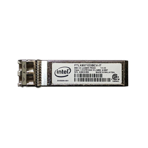 Intel FTLX8571D3BCV-IT — 10G SFP+ Transceiver Module (Refurbished)