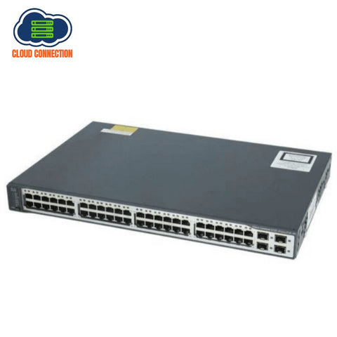 Cisco WS-C3750V2-48PS-S — 48-Port PoE Layer 3 Switch (Used)