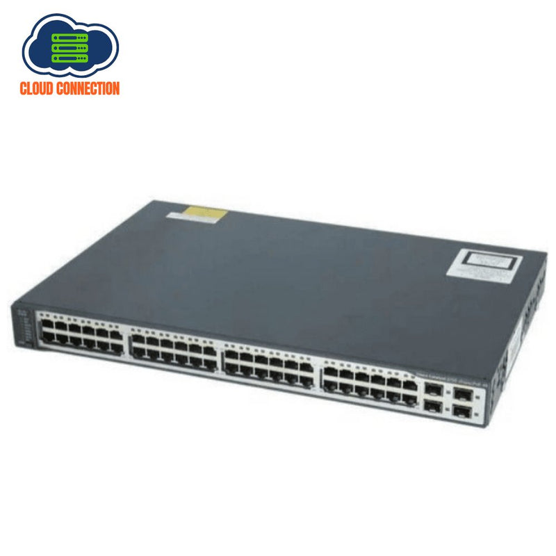 Cisco WS-C3750V2-48PS-S — 48-Port PoE Layer 3 Switch (Used)