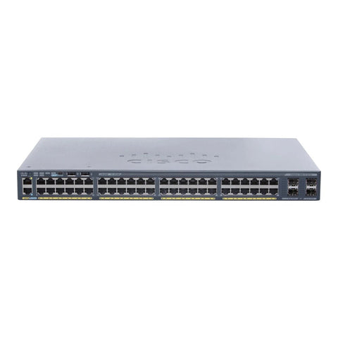 Cisco WS-C2960X-48TS-L — 48-Port Gigabit Layer 2 Managed Switch (Refurbished)