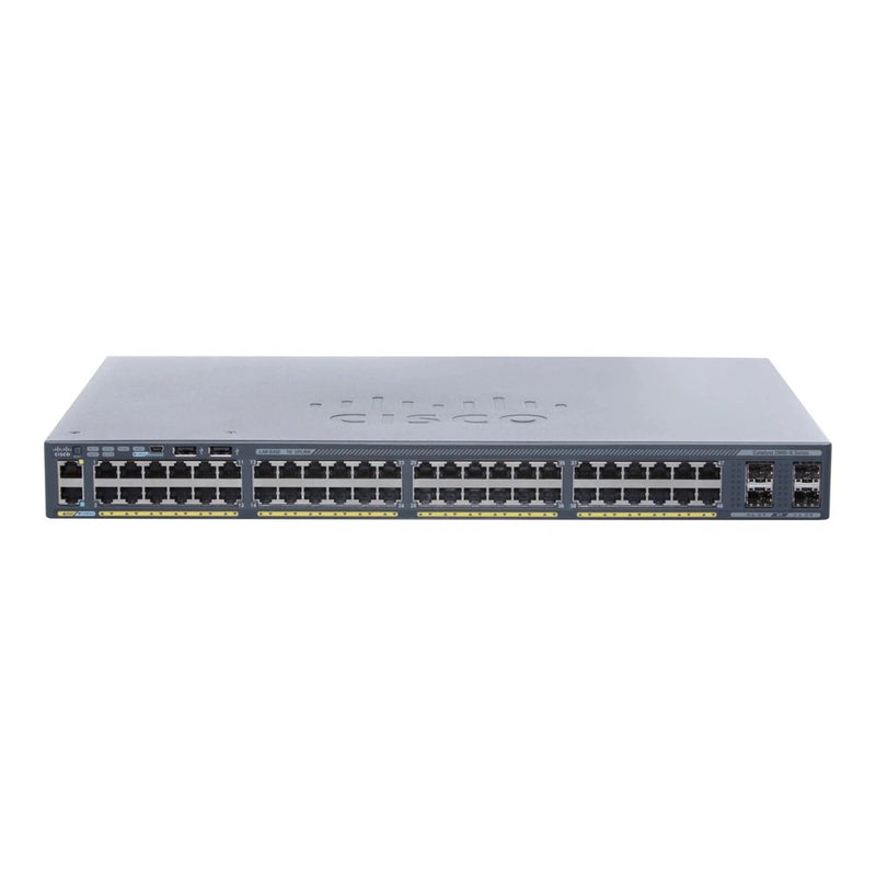 Cisco WS-C2960X-48TS-L — 48-Port Gigabit Layer 2 Managed Switch (Refurbished)
