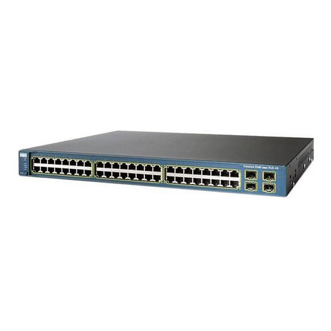 Cisco Catalyst WS-C3560-48PS-S — 48-Port PoE Switch with 4 SFP (Used)