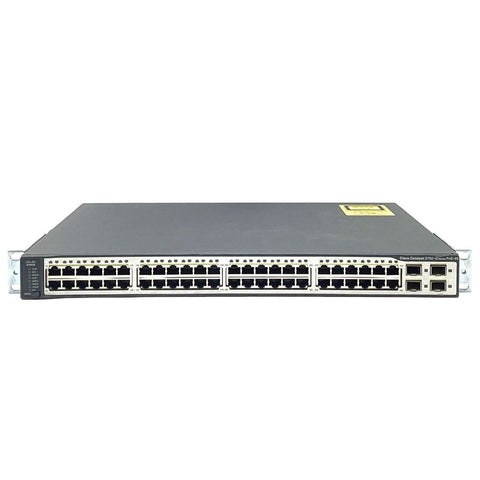 Cisco WS-C3750V2-48PS-E — 48-Port PoE Layer 3 Switch (Used)
