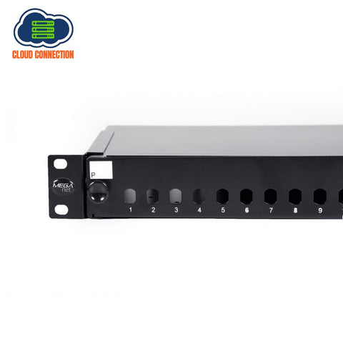 Meganet MEGALSPA2ST24 — 24-Port Sliding Fibre Patch Panel (New)