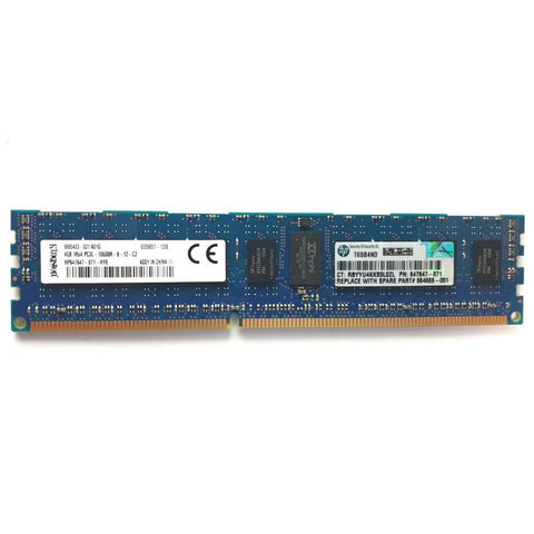Kingston 4GB DDR3 PC3L-10600R — Registered ECC Server Memory (Refurbished)