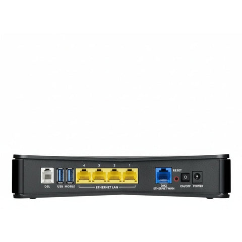 Zyxel SBG3300-N000 | VDSL/ADSL WAN | 4-Port LAN | 802.11b/g/n Wi-Fi | Dual USB (Refurbished)