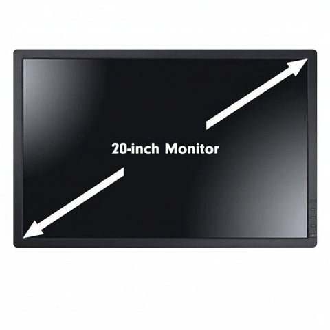 20" Wide LCD Monitor | 1600x900 | 16:9 | VGA | No Stand (Refurbished)