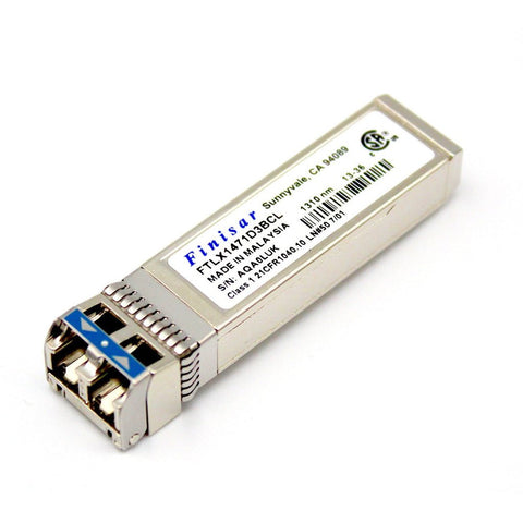 Finisar FTLX1471D3BCL — 10GbE SFP+ Transceiver Module (Refurbished)