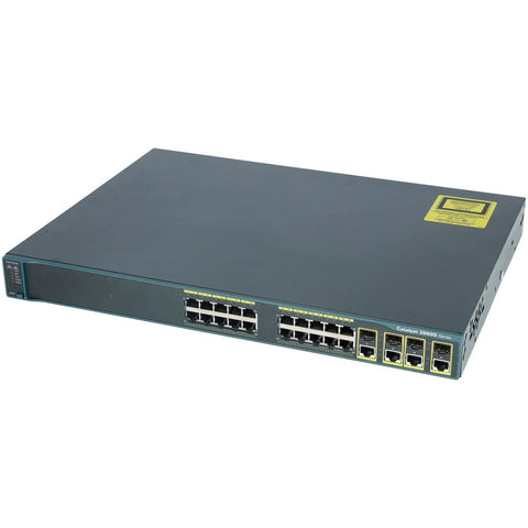 Cisco WS-C2960G-24TC-L — 24-Port Gigabit Ethernet Switch (Grade B)