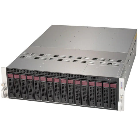 SuperMicro 938-16: 8 x Xeon E5-2695 V2, 256GB DDR3, 8 x 1TB SATA, 3U Rackmount Server (Refurbished)