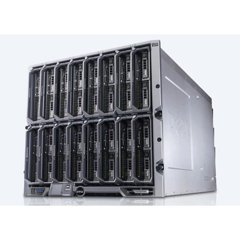 Dell PowerEdge M1000e: 8 x Xeon Gold 6136, 2TB DDR4, 32 SFF Bays / No HDD, 10U Blade Server (Grade B)