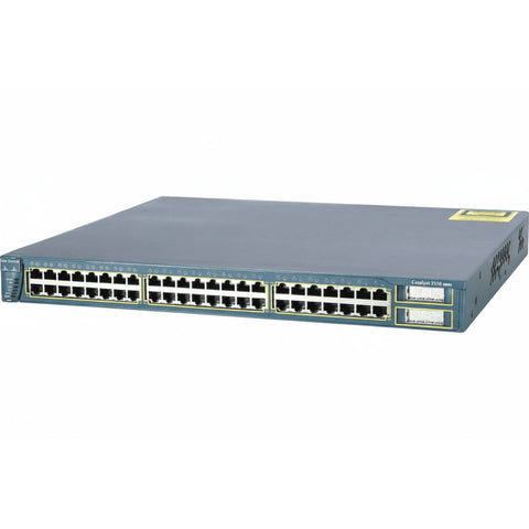 Cisco WS-C3550-48-SMI Catalyst 3550 — 48-Port Managed Ethernet Switch (Refurbished)