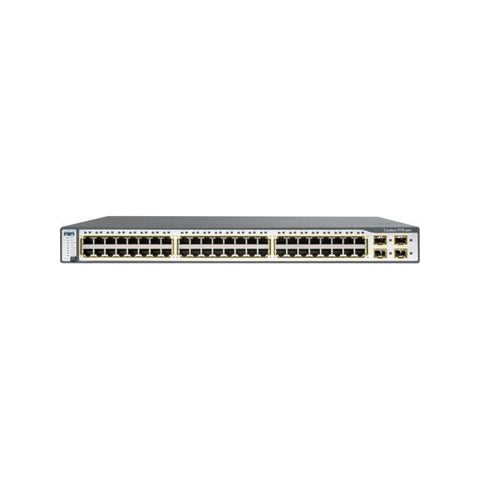 Cisco Catalyst WS-C3750-48PS-E — 48-Port PoE Switch (Grade B)