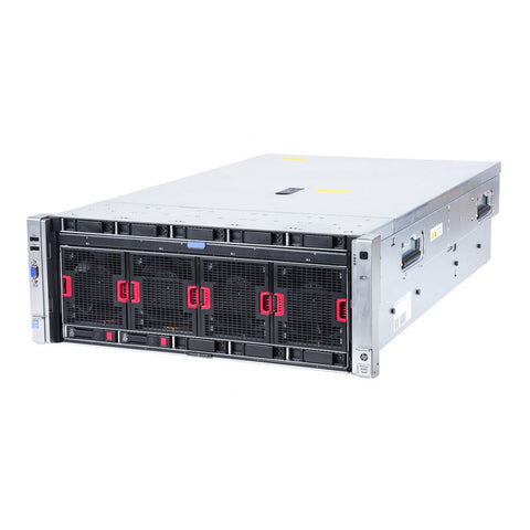 HP ProLiant DL580 Gen8: 4 x Xeon E7-4830 v2, 256GB DDR3, 10 SFF Bays, 4U Rackmount Server (Refurbished)