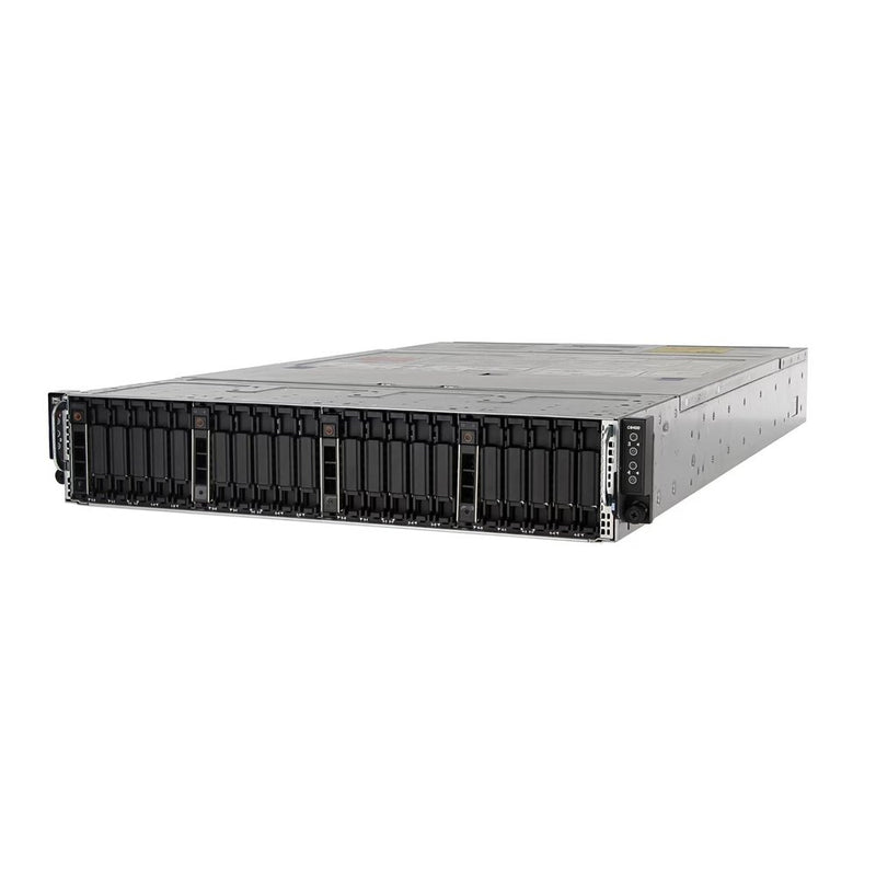 Dell PowerEdge C6400: 8 x Xeon Gold 6128, 320GB DDR4, 2 x 1.2TB SAS / 24 SFF, 2U Server (Refurbished)