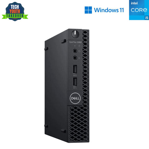 Dell OptiPlex 3060 Micro | i5-8500T | 8GB DDR4 | 256GB SSD | Windows 11 Pro (Grade B)